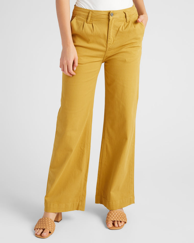 High Rise Wide Leg Trouser