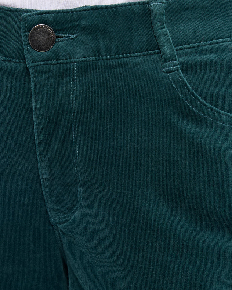 Blue Pine Teal $|& Democracy Absolution Corduroy Itty Bitty Boot - SOF Detail
