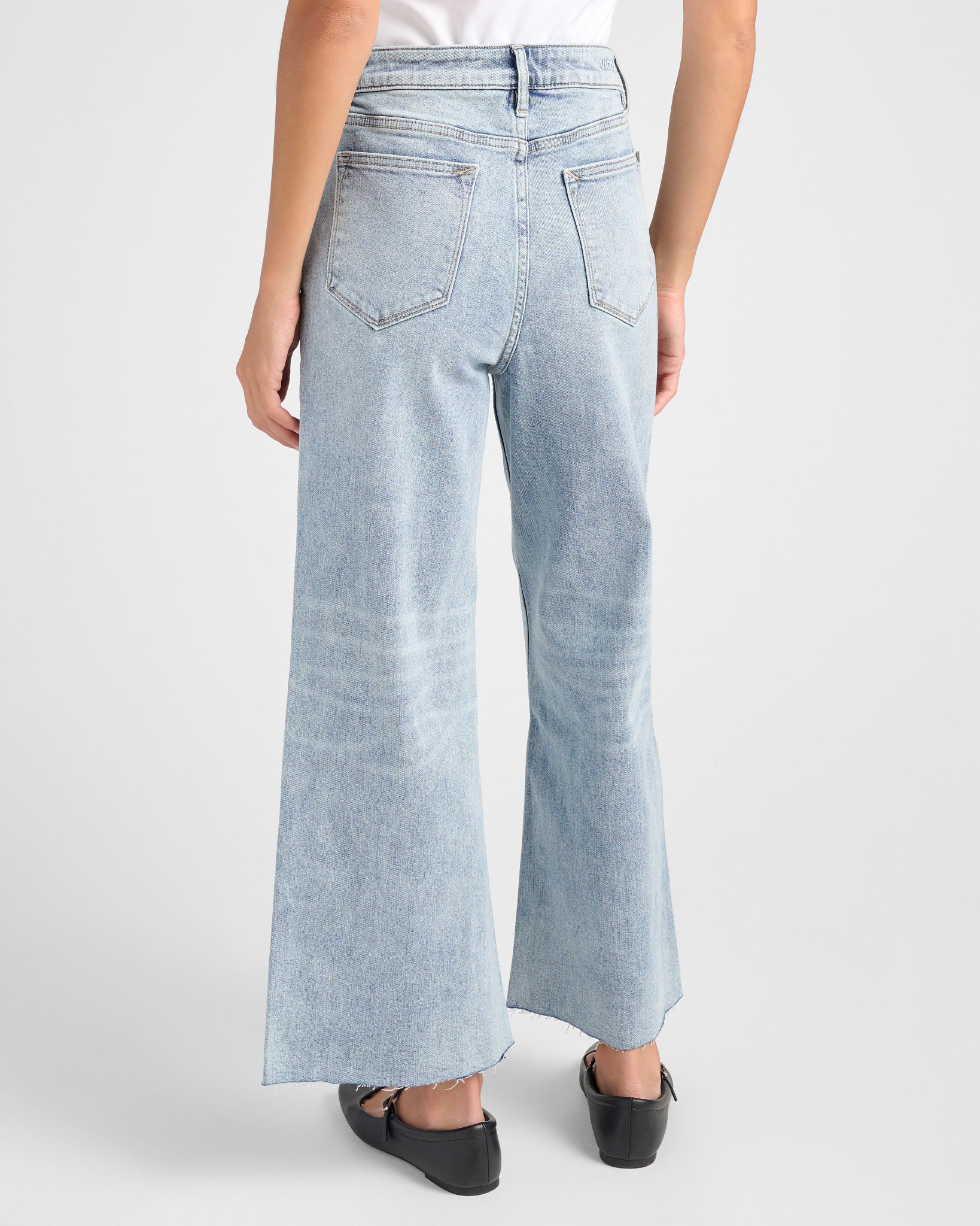 Vigoss Dylan Wide Leg Jeans - Coastal Cool High-Rise – Wantable