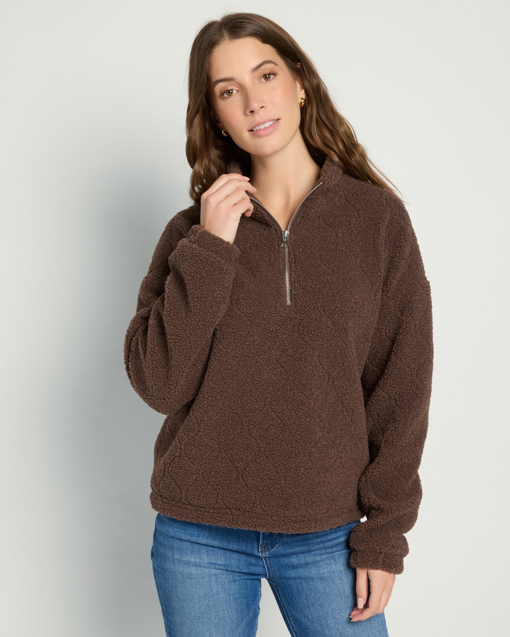 Brown $|& Thread & Supply Barbara Pullover - SOF Front