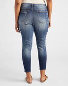Dark Wash $|& Vigoss Marley Midrise Distressed Skinny - SOF Back