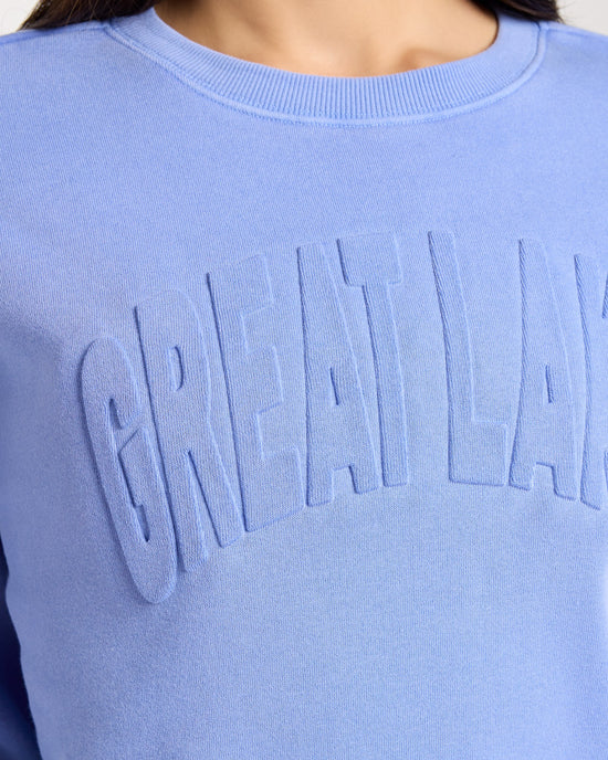 Great Lakes Blue $|& Thread & Supply Comfy Top - SOF Full Front
