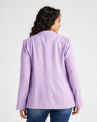 Digital Lavender $|& Skies Are Blue Boyfriend Blazer - SOF Back