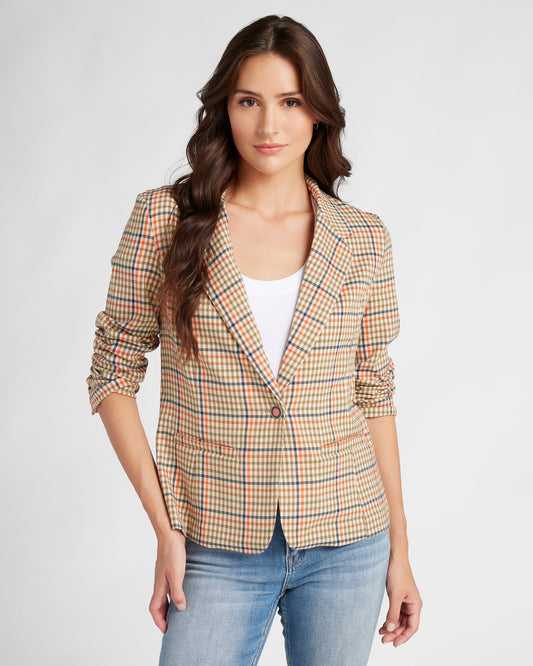 Lava Flow Multi $|& Liverpool Fitted Blazer - SOF Front