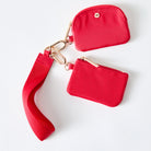 Red $|& wantable Pouch Wristlet - SOF Side