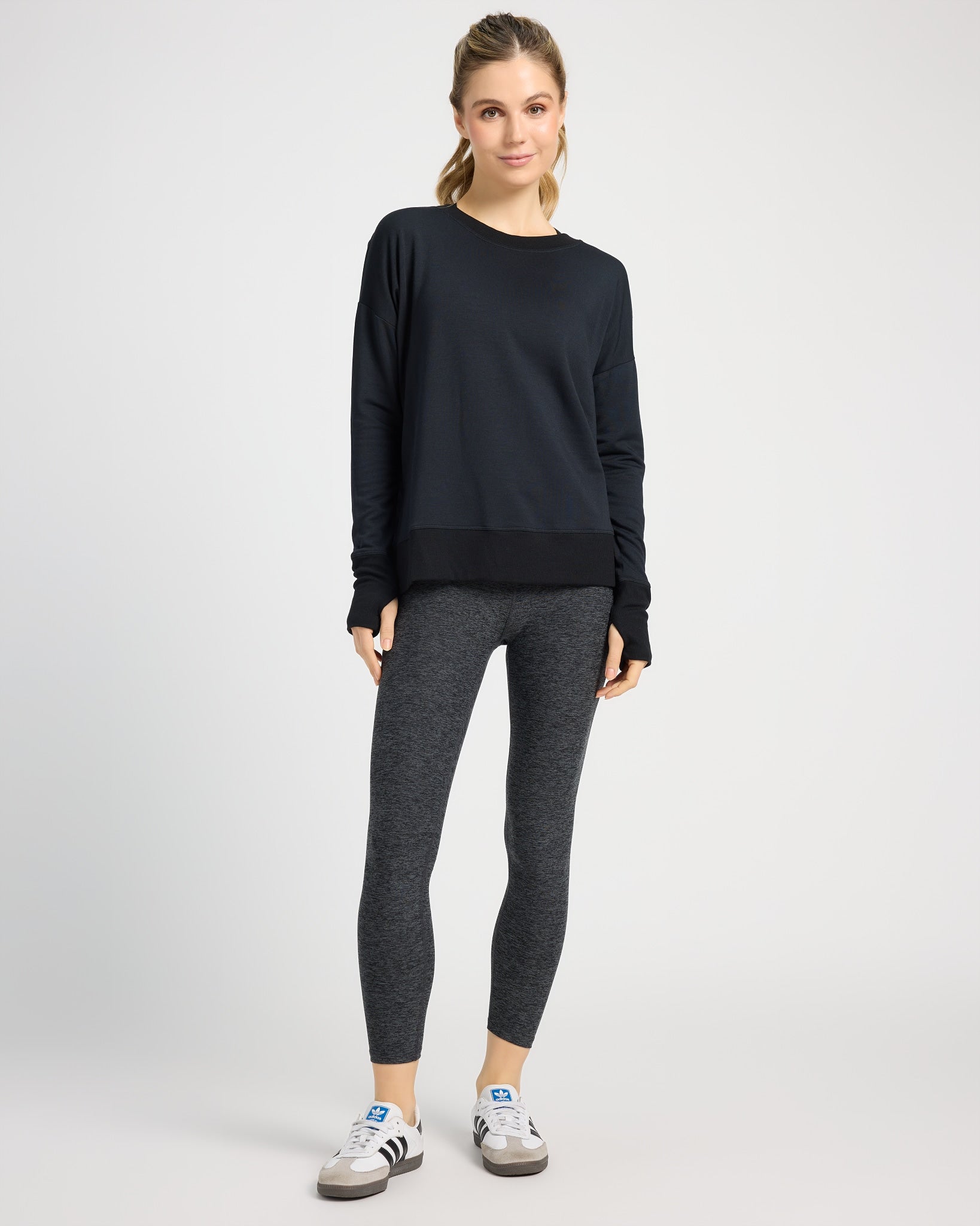 Black $|& Interval Flex Pullover - UGC On Fig