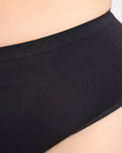 Black/Porcelain/Brown $|& Capezio Seamless Textured Hipster 3 Pack - SOF Detail