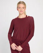 Red Wine $|& Interval FlowHeather Breeze Swift Top - SOF Front