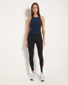 Iris Black $|& Interval FlowHeather Sculpt Rise Tank - UGC On Fig