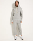 Light Athletic Heather $|& Interval Elevate Hoodie - VOF Front