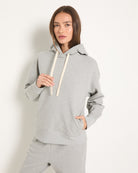 Light Athletic Heather $|& Interval Elevate Hoodie - SOF Front