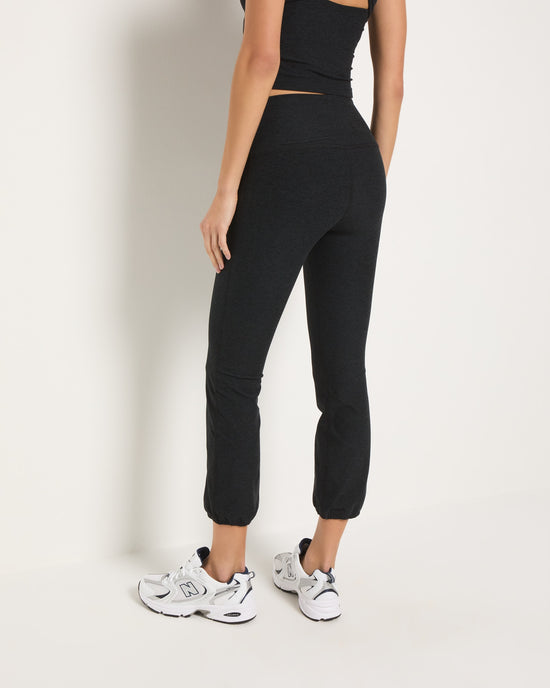 Night Sky Black $|& Interval Strike Spacedye Jogger Legging - SOF Back