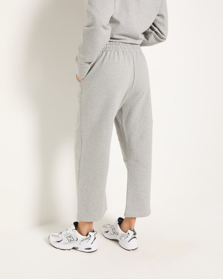 Light Athletic Heather $|& Interval Edge Baby Barrel Sweatpant - SOF Back