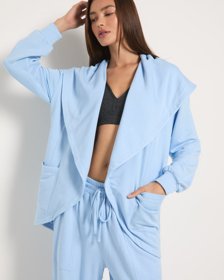 Blue Bell $|& Interval Allure Fleece Cocoon Cardigan - VOF Side