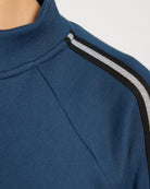 Ink Navy $|& Interval Ace Track Jacket - SOF Full Front