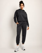 Black $|& Interval Double Knit Sojourn Hoodie - UGC On Fig