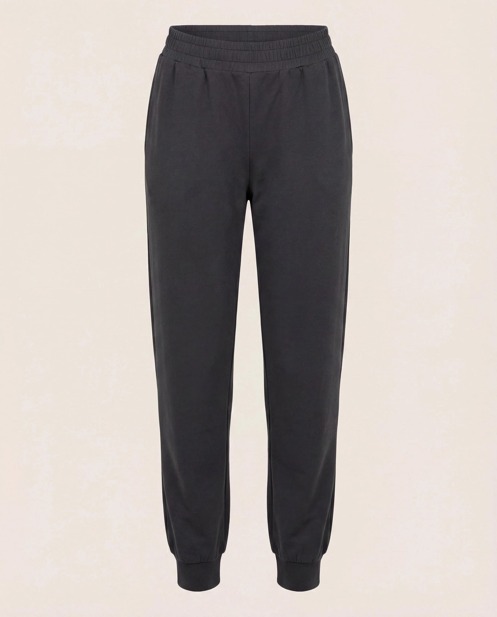 Black $|& Interval Double Knit Jetset Jogger - Hanger Detail