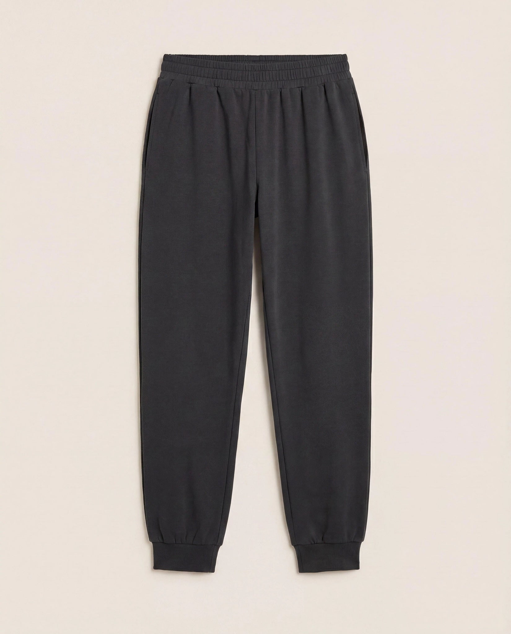 Black $|& Interval Double Knit Jetset Jogger - Hanger Detail