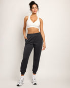Black $|& Interval Double Knit Jetset Jogger - UGC On Fig