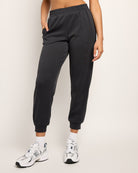 Black $|& Interval Double Knit Jetset Jogger - SOF Front