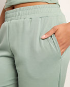 Sage $|& Interval Double Knit Jetset Jogger - SOF Full Front