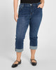 Plus Size Charlie Crop Skinny With Wide Cuff