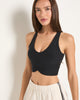 Enchant Spacedye Shirred Racerback Bra