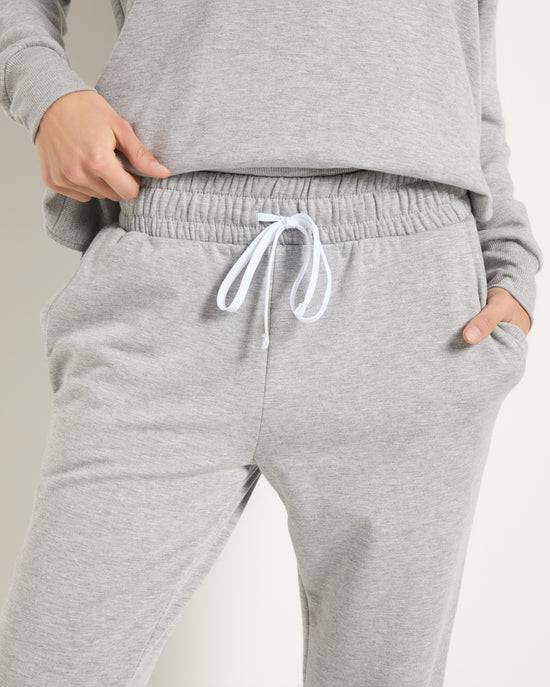 Heather Grey $|& Interval Flex Jogger - SOF Full Front