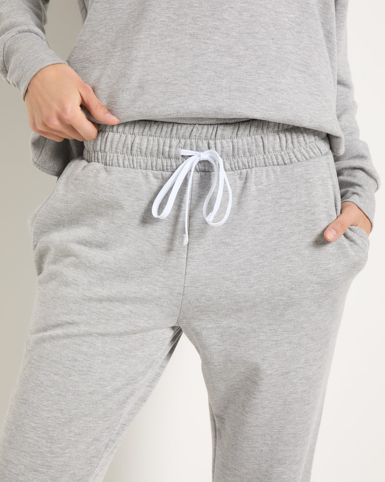 Heather Grey $|& Interval Flex Jogger - SOF Full Front