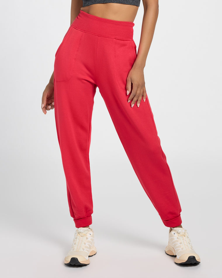 Poppy $|& Interval Flex Flat Front Jogger - SOF Front