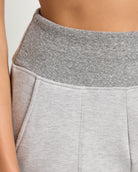 Light Athletic Heather $|& Interval Flex Flat Front Jogger - SOF Full Front