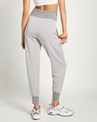 Light Athletic Heather $|& Interval Flex Flat Front Jogger - SOF Back