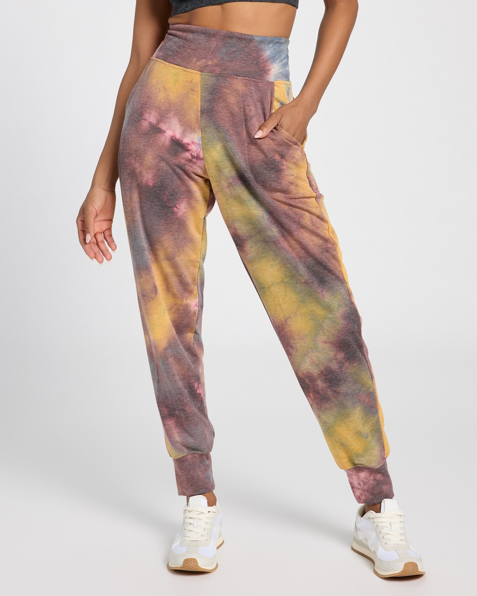 Ink Tie Dye $|& Interval Flex Flat Front Jogger - SOF Back