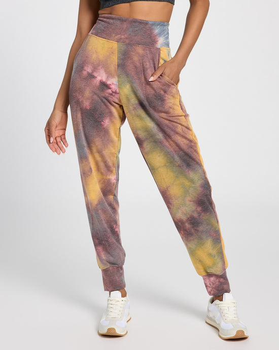 Ink Tie Dye $|& Interval Flex Flat Front Jogger - SOF Back