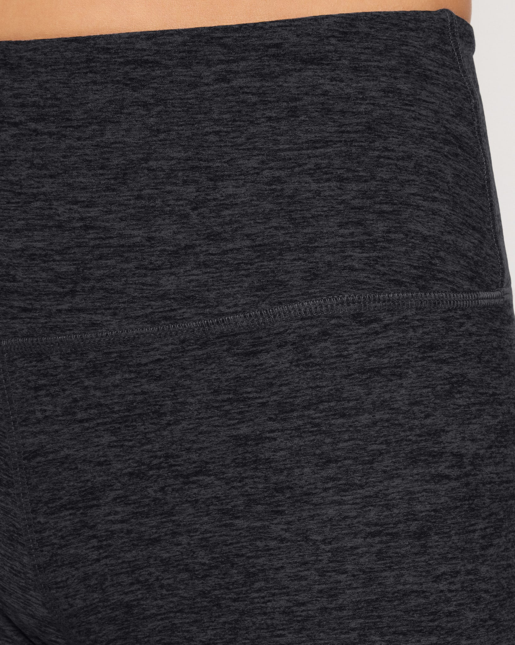 Night Sky Heather $|& Interval FlowHeather Sculpt Bike Short - SOF Full Front