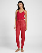 Soft Rose $|& SEAS Shoreline Hacci "Dream Often" Graphic Jogger - UGC On Fig
