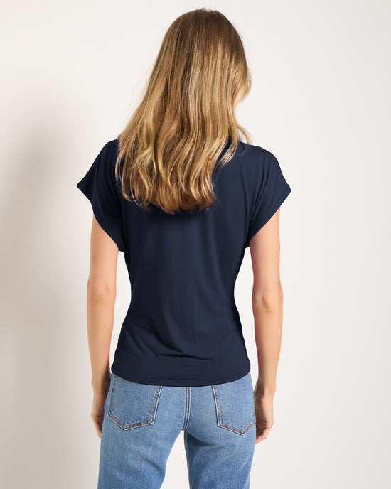 Mariner Midnight $|& SEAS Tidal Tied Waist Tee - SOF Back