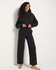 Azure Straight Leg Cropped Sweatpant