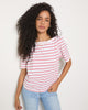 Seabreeze Boat Neck Puff Sleeve Tee
