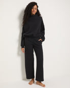 Black $|& SEAS Cove Funnel Neck Sweatshirt - SOF Front