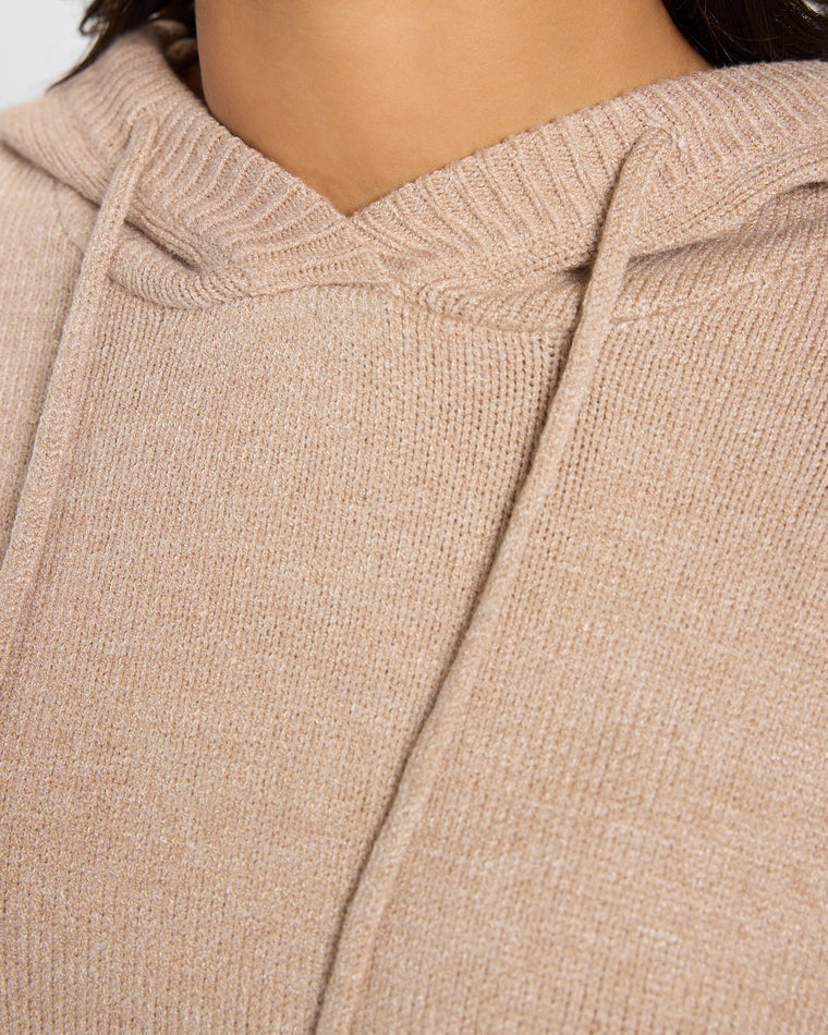 Khaki $|& SEAS Grove Hooded Sweater - SOF Full Front