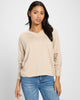 Palmer Ranch Fleece V-Neck Top