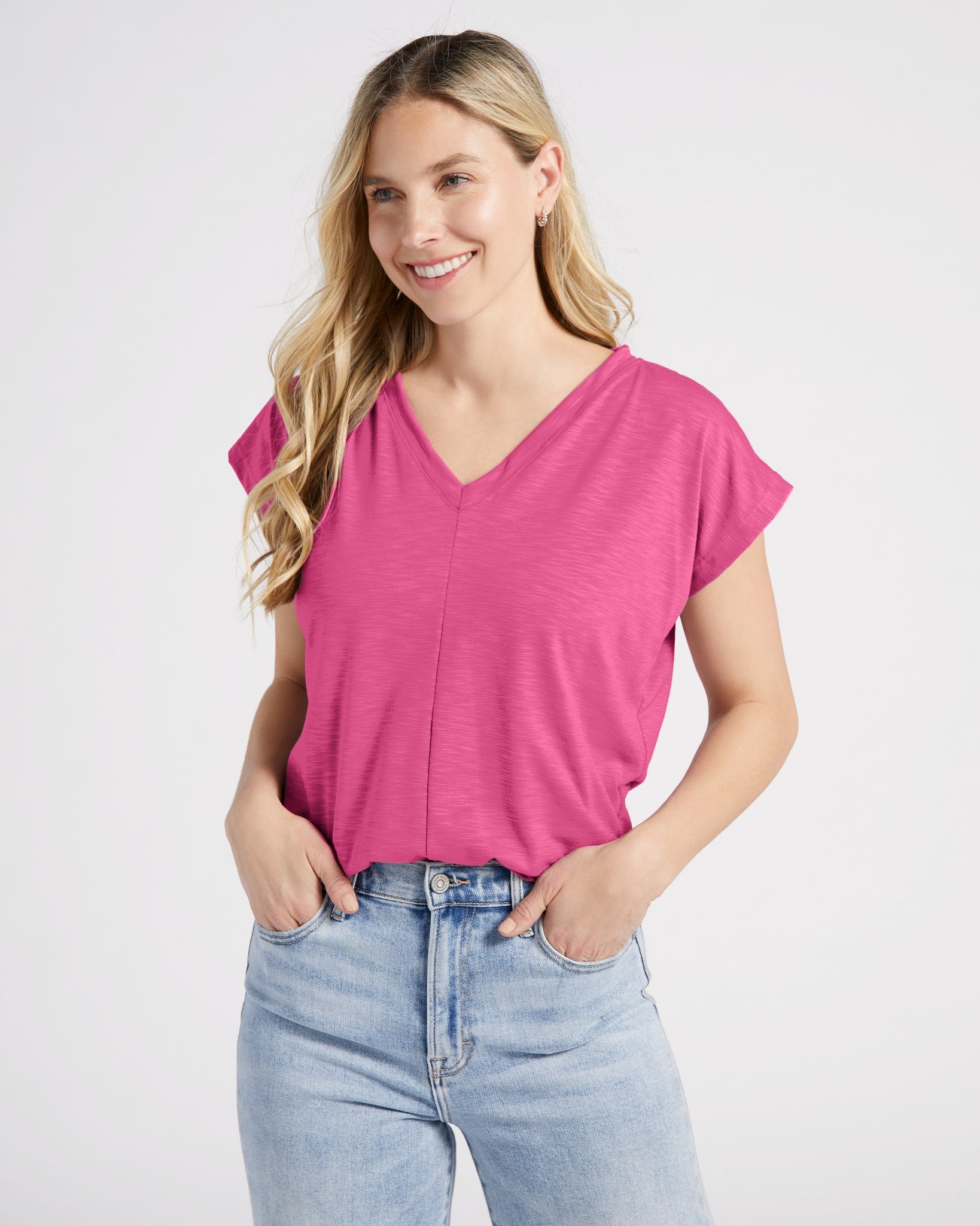 Rouge $|& SEAS SoCal Short Sleeved Top - SOF Front