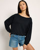 Brooksville Slub Off the Shoulder Top