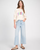 Cream $|& SEAS Cliffs 78&Sunny Raglan Sweatshirt - UGC On Fig