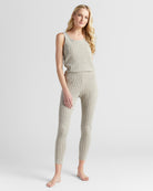 Taupe $|& Cozy CO Brush Ribbed Bottom - SOF Full Front