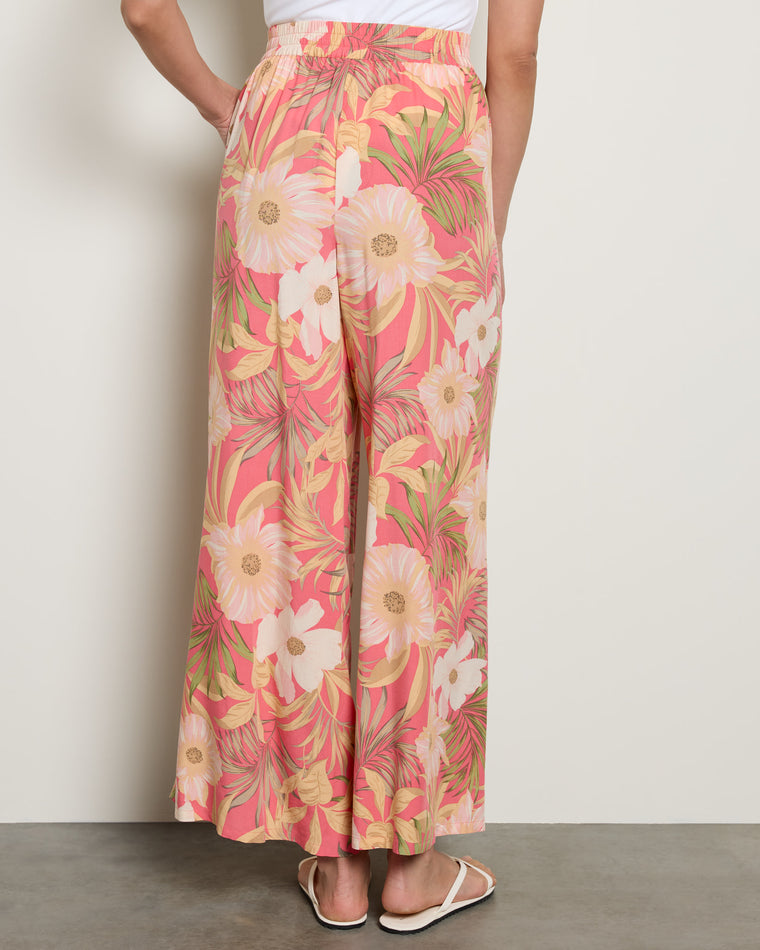 Sunset Pink $|& Z Supply Dante Barra Tropic Pant - SOF Back