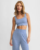 Riviera $|& Z Supply Zoe Ribbed Tank Bra - VOF Detail