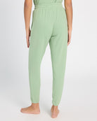 Soft Sage $|& SEAS Downtime Hacci Jogger - SOF Back