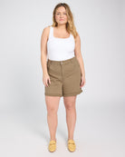 Coriander $|& SEAS Carrie Rolled Short - UGC On Fig